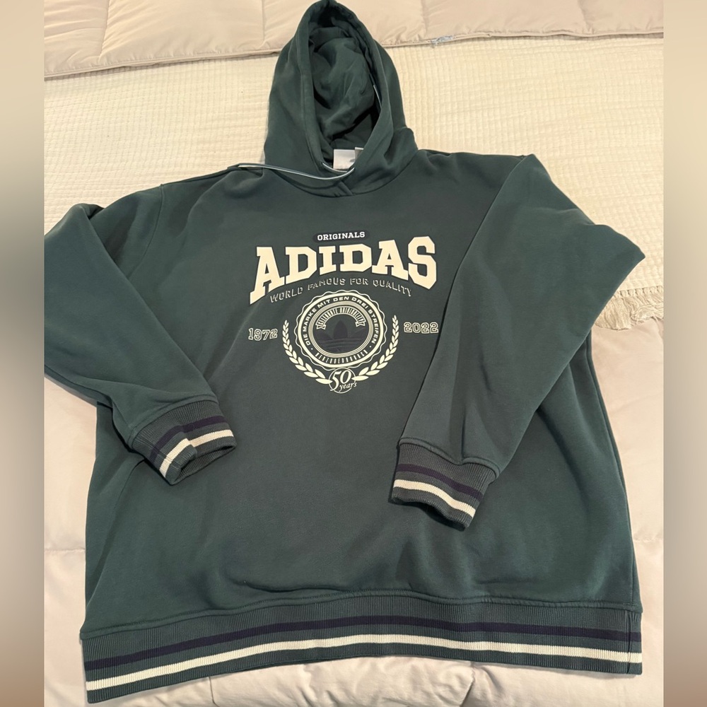 Adidas Originals Green Hoodie